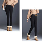 Super Thick Fleece Leggings for Women,Winter High-Waisted Leggings Fleece Lined Warm Pants,Elastic Slim Workout Yoga Tight