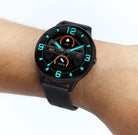 Smart Watches for Men Women, Sport Fitness Tracker Watch with Body Temperature/Heart Rate/Blood Pressure/Spo2/Sleep Monitor/Pedometer/Waterproof, Bluetooth Smartwatch, Black