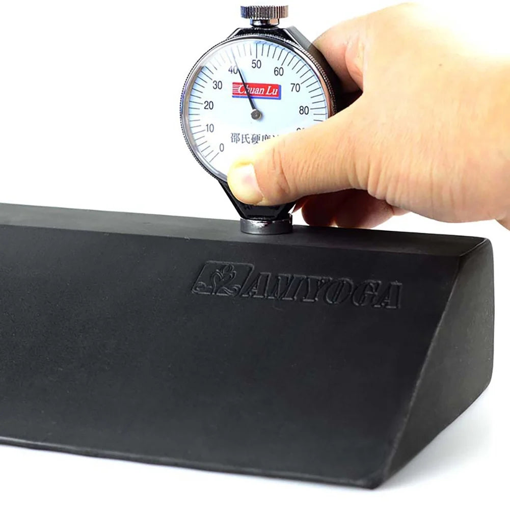 Slant Board Lightweight Squat Block for Exercise Gym Fitness (Black)