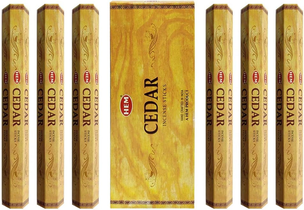 Cedar Incense Sticks & Holder Bundle
