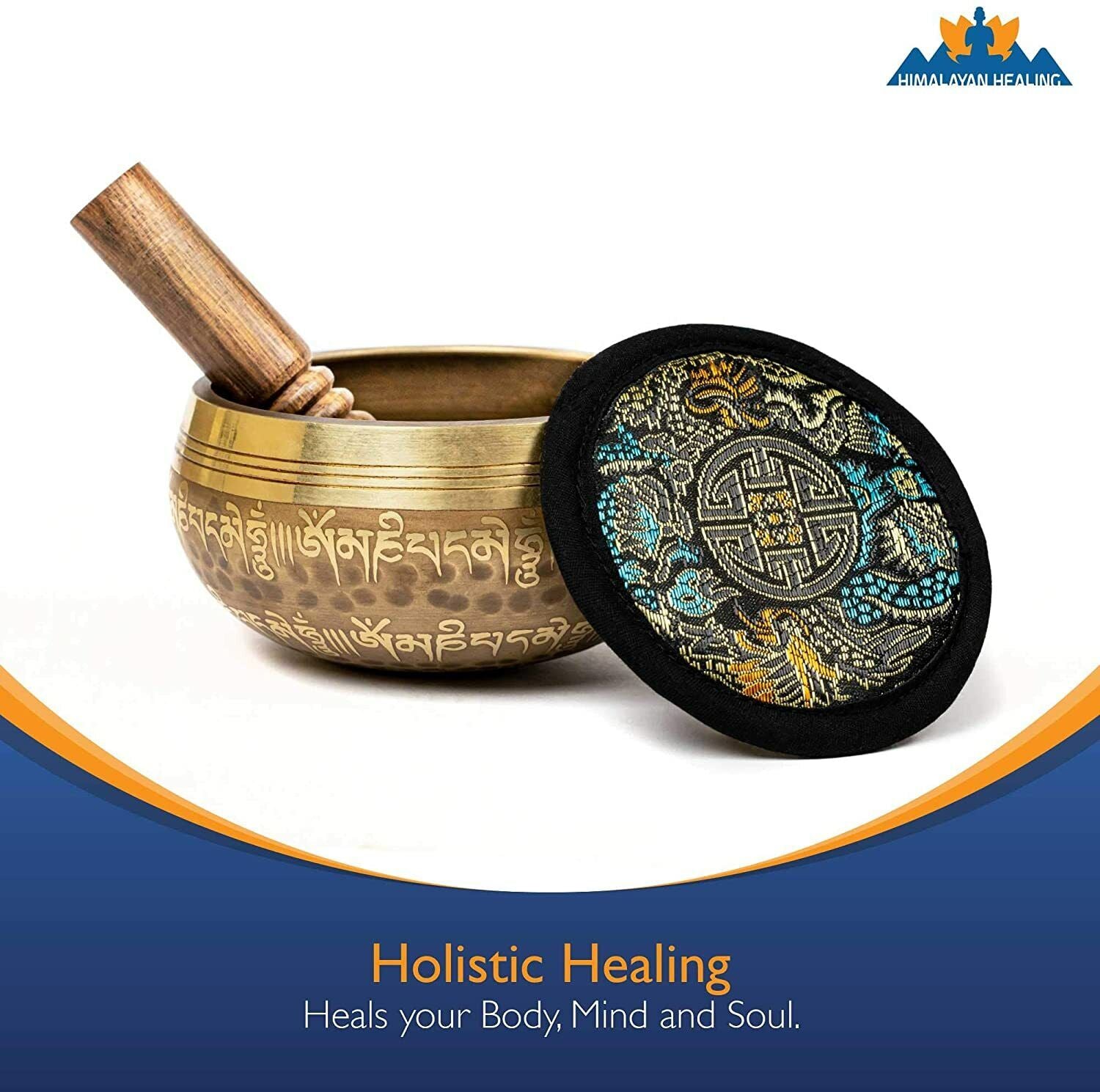 Tibetan Singing Bowl Set ~ for Yoga, Meditation and Sound Healing Third Eye !!