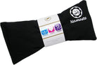 Lavender Eye Pillows - Yoga Eye Pillows Namaste Hot Cold Aromatherapy for Stress, Meditation, Spa, Relaxation Gifts - Made in USA Set of 4 - Black Cotton
