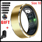 Smart Ring Gesture Control Function 5ATM Waterproof Heart Rate Blood Pressure Oxygen Sleep Monitoring Sports Fitness Smart Ring