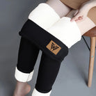 Super Thick Fleece Leggings for Women,Winter High-Waisted Leggings Fleece Lined Warm Pants,Elastic Slim Workout Yoga Tight