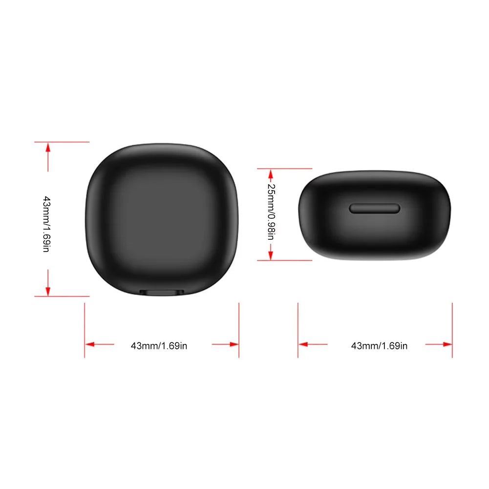 For XIAOMI R02 Smart Ring Charging Case 200Mah Wireless Charger Box Replacement Charger Dock Station for JR02 R03 R06 Smart Ring