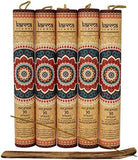 Premium Sandalwood Incense Sticks, 5 Set Gift Pack with a Free Holder in Each Box. Includes 150 Sticks and Five Incense Burners | Perfect for Home Decor and Gifts.