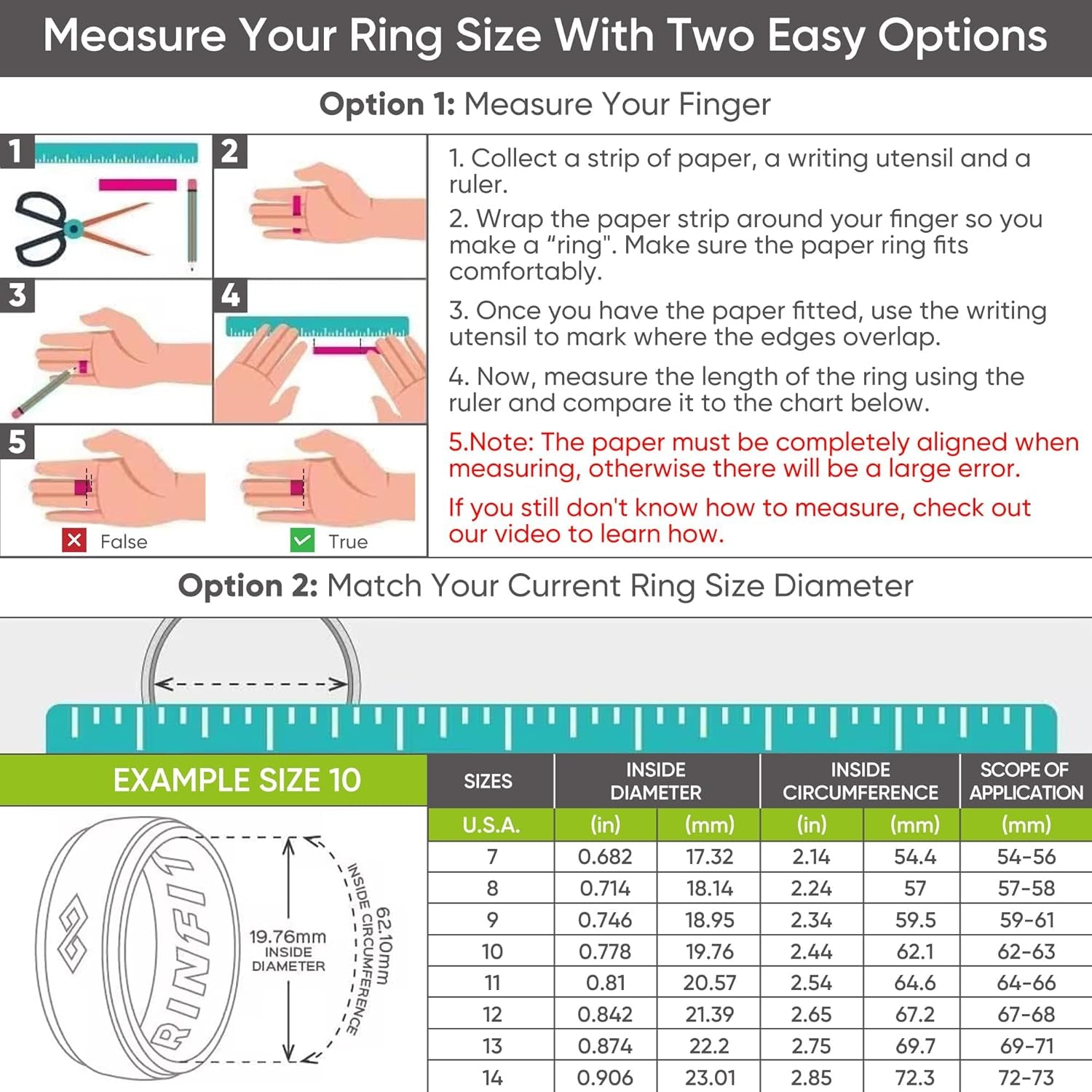Smart Rings for Women Men, Sleep Tracker, Step Tracker, No Subscription Fee, IP68 Waterproof Smart Ring for Ios & Android (Black 11#)