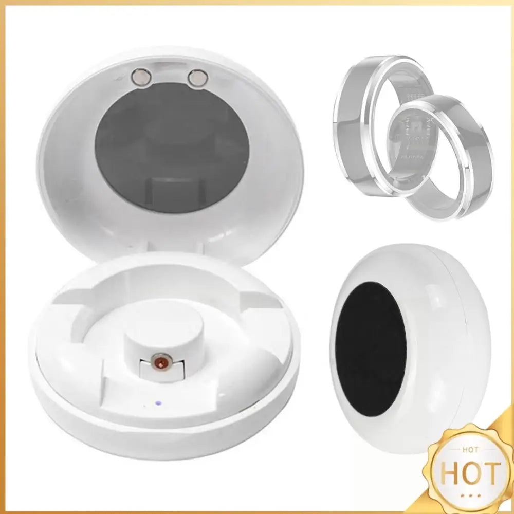 200Mah Charging Case Smart Ring Charging Compartment Replacement Charger Case for S1 M1 R02 R03 R06 Smart Ring Accessories