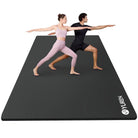 Large Yoga Mat 78X51" 10Mm/15Mm/20Mm Extra Thick Exercise Mats Home Gym Workout Stretching, Black