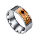 NFC Mobile Phone Smart Ring Stainless Steel Ring Wireless Radio Frequency Communication Water Resistance Jewelry