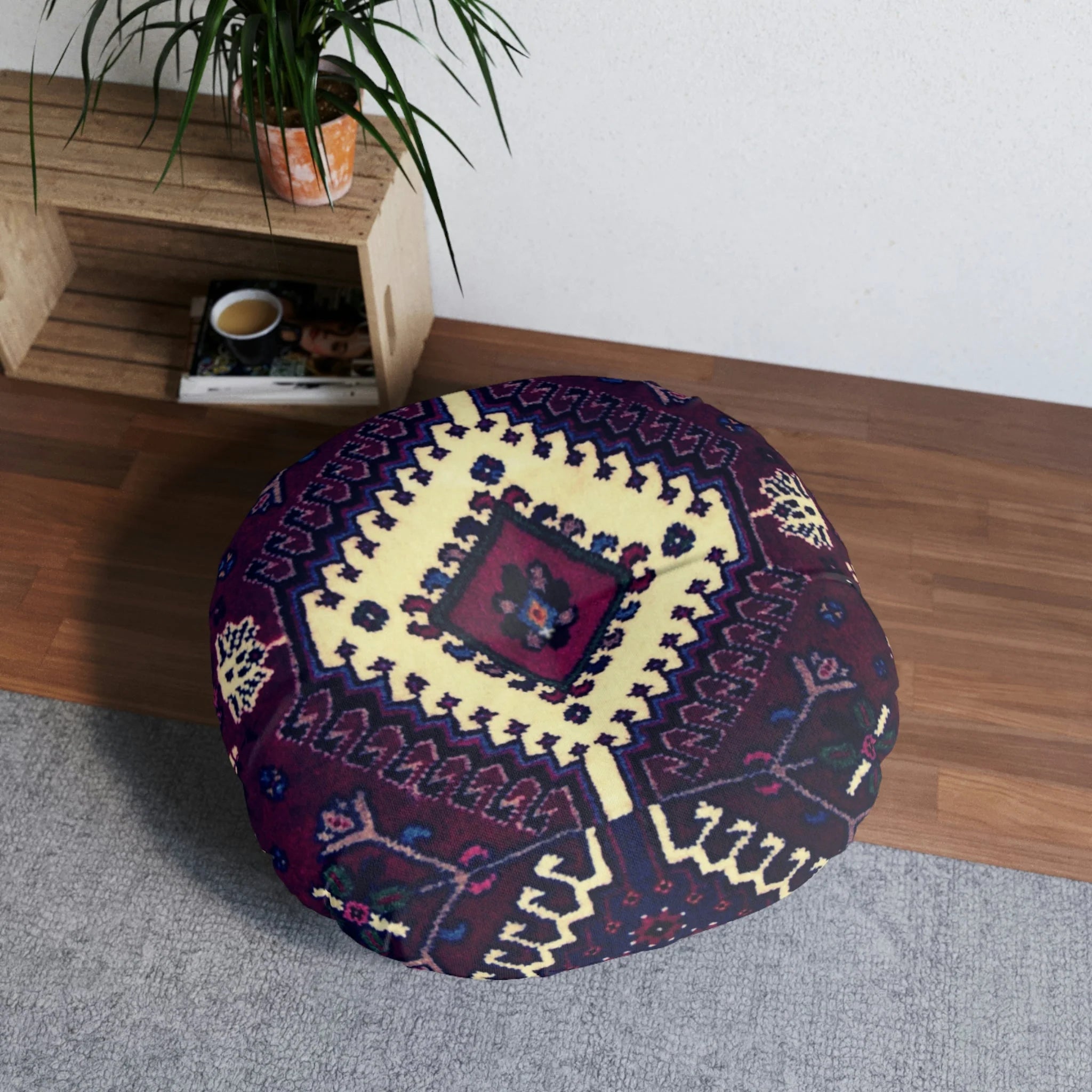 Meditation and Comfort Floor Pillow LUA | Minimal by Queennoble
