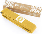 Yoga Strap for Stretching - 100% Organic Cotton - Yoga Belt Strap with Adjustable D-Ring Buckle - Yoga Band - Yoga Stretching Strap for Flexibility 8 FT