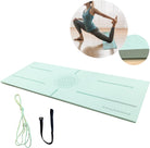 Yoga Knee Pad Cushion, Extra Thick (0.6Inch/15Mm), Extra Wide (26Inch/65Mm), W/Carry Strap, TPE Yoga Accessories for Women and Men, for Knee and Elbow Cushion in Yoga/Plank/Floor Exercises
