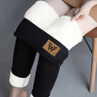 Super Thick Fleece Leggings for Women,Winter High-Waisted Leggings Fleece Lined Warm Pants,Elastic Slim Workout Yoga Tight