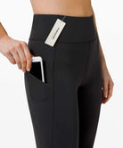 Women'S Yoga Pants with Pockets, High Waist Tummy Control Leggings, Workout 4 Way Stretch Capri Yoga Leggings