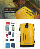 Waterproof Backpack for Men 20L/30L/40L, Floating Dry Bag Kayak, Dry Backpack Hiking