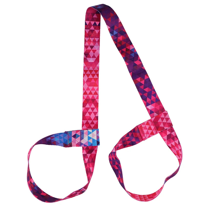 1PC Yoga Mat Strap Stretch Adjustable Yoga Mat Carrier Shoulder Strap Yoga Belt