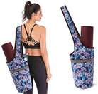 Yoga Mat Bag with Large Size Pocket and Zipper Pocket, Yoga Mat Strap Bag, Fit Most Size Mats Yoga, Yoga Bags and Carriers for Women