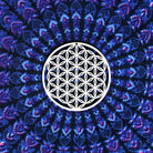 5.31" Flower of Life Wall Art, Sacred Geometry Wall Art, Wooden Wall Art Decor, Yoga Wall Art Hanging, Laser Cut Artwork, Wall Sculpture Symbol, Gift Purpose, Car Hanger