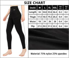 Women'S High Waist Yoga Pants Full-Length Leggings with Pocket,Tummy Control Workout Sports Yoga Leggings Black