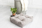 Victoriazane Large Floor Pillow, 24X24X7 Thick Meditation Cushion Floor Pillows Seating for Adults, Thick & Solid Lounge Pillows for Floor, Large Comfortable Meditation Pillow, Thick Floor Cushion
