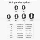 R11 Smart Ring BT 5.2 with Display Screen/Touch Wireless Charging 5 ATM Waterproof for Men Women for Android/Ios