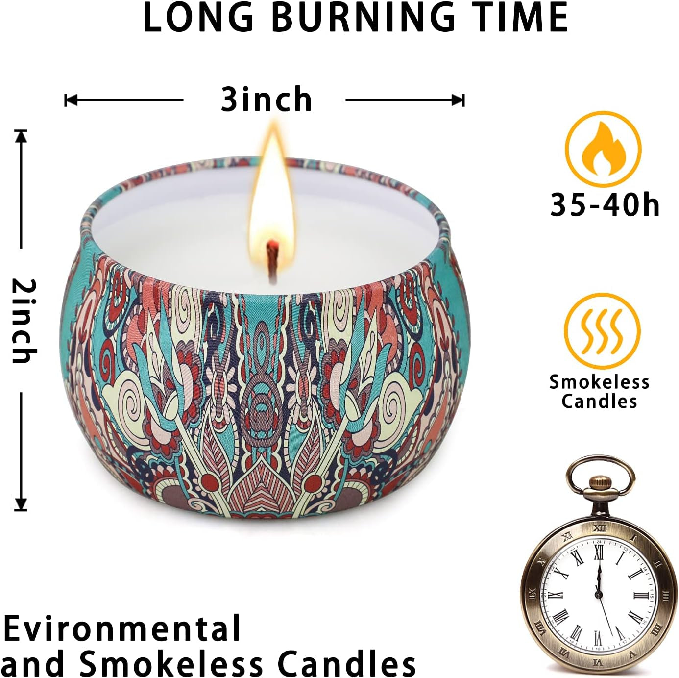 Candles Gifts for Women, 8 Pack Valueable Scented Candles, 4.4Oz Large Soy Wax Candles for Home Scented, Aromatherapy Candles for Relaxation & Purifying Air, Mother'S Day Gifts from Daughter