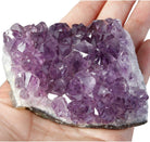 Natural Amethyst Crystal Cluster Specimen Stone for Crystals Healing Reiki Home Decoration(0.2Lb-0.3Lb)