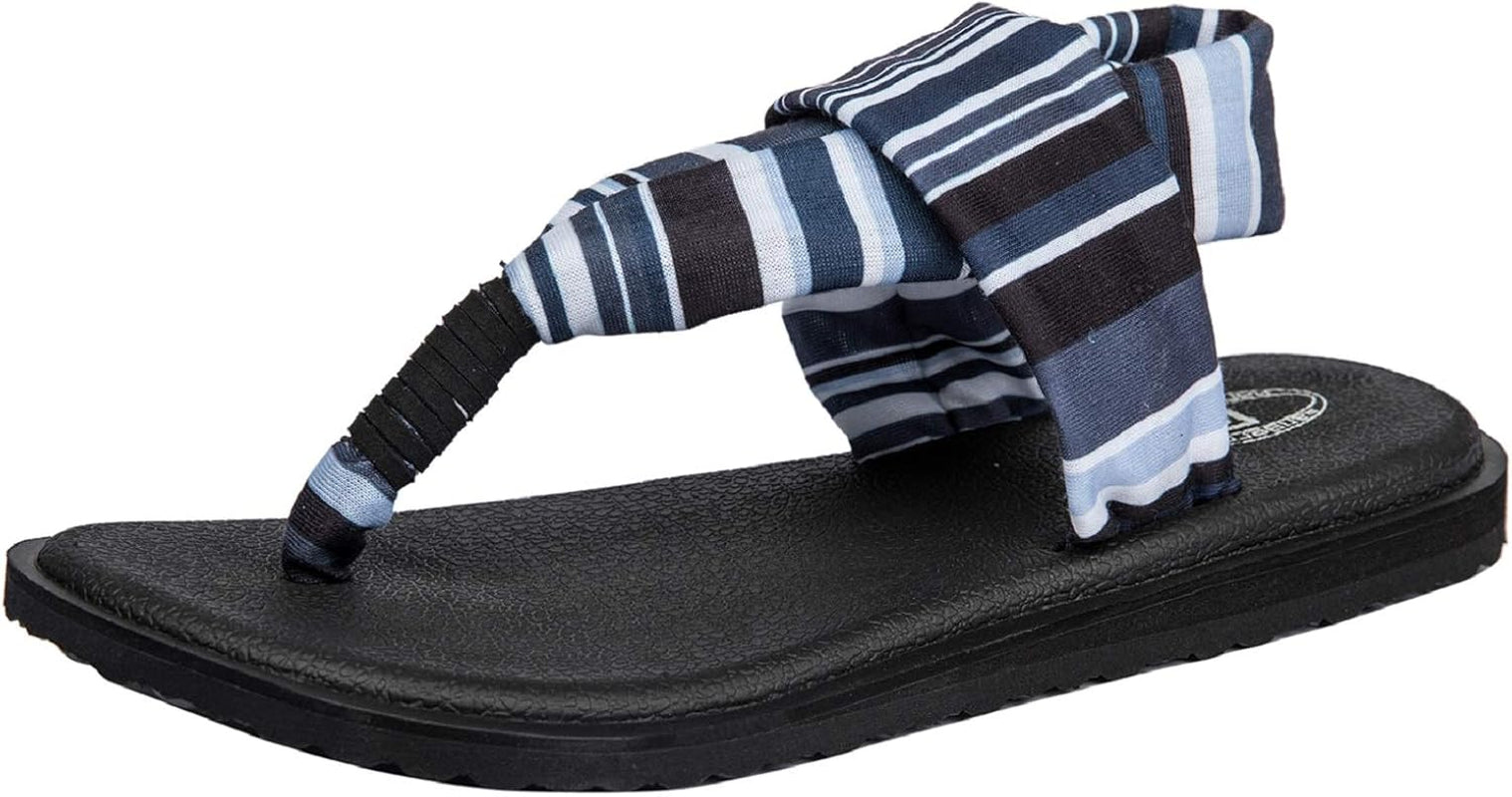 Women'S Yoga Mat Flip Flops Casual Flat Summer Beach Sandals