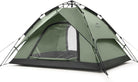 3-4 Person Pop up Tent - Easy Setup Instant Tent for Camping and Hiking