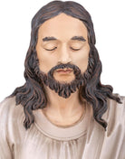Jesus Statue 10" Natural - Meditation Statue Jesus Decor - Jesus Figurine for An