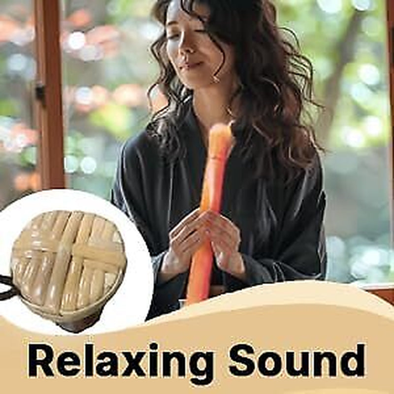 Large Rain Stick for Meditation Musical Instrument Rainstick for Adults Percu...