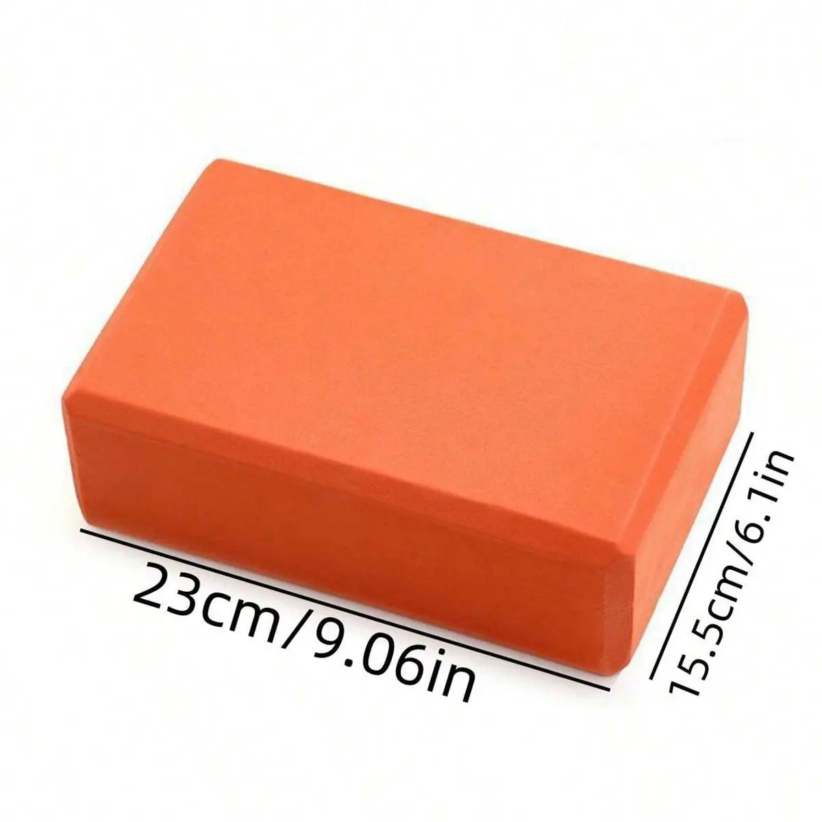 A Piece of EVA Environmentally Friendly Yoga Brick, Adult Yoga Stretching Yoga Brick Dance Practice Auxiliary Tool Block