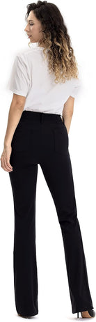 Yoga Dress Pants for Women Work Bootcut Yoga Pants Stretchy Business Casual Slacks with 6 Pockets