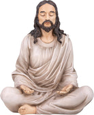 Jesus Statue 10" Natural - Meditation Statue Jesus Decor - Jesus Figurine for An