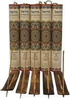 Premium Vanilla Incense Sticks, 5 Set Gift Pack with a Free Holder in Each Box. Includes 150 Sticks and Five Incense Burners | Perfect for Home Decor and Gifts.