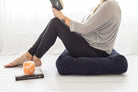 Victoriazane Large Floor Pillow, Thick Meditation Cushion Floor Pillows Seating for Adults, 24X24X7 Thick & Solid Lounge Pillows for Floor, Large Meditation Pillow, Thick Floor Cushion