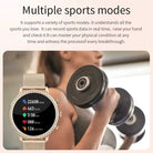Smart Watch for Lady 1.28'' Bluetooth Call Blood Pressure DIY Custom Dial Sport Fitness Bracelet Waterproof Men Smartwatch Women