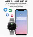 Smart Watch for Women,  Fashion Fitness Watch with Heart Rate Blood Pressure Sleep Tracker Pedometer Multiple Sport Modes, Waterproof, Sport Smartwatch Sync with Google Fit, Ios & Android App