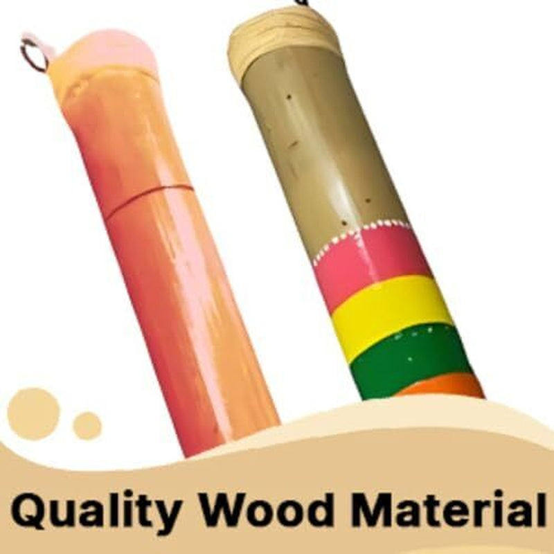 Large Rain Stick for Meditation Musical Instrument Rainstick for Adults Percu...
