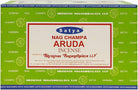 Aruda Incense Sticks and Incense Stick Holder Bundle Insence Insense Satya Incense