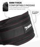 Dip Belt for Weightlifting, Weight Belt with Chain for Pullup, Gym Lifting Belt for Powerlifting, Squat, Bodybuilding, Heavy Duty Steel, Workout Belt with Comfortable Neoprene Support