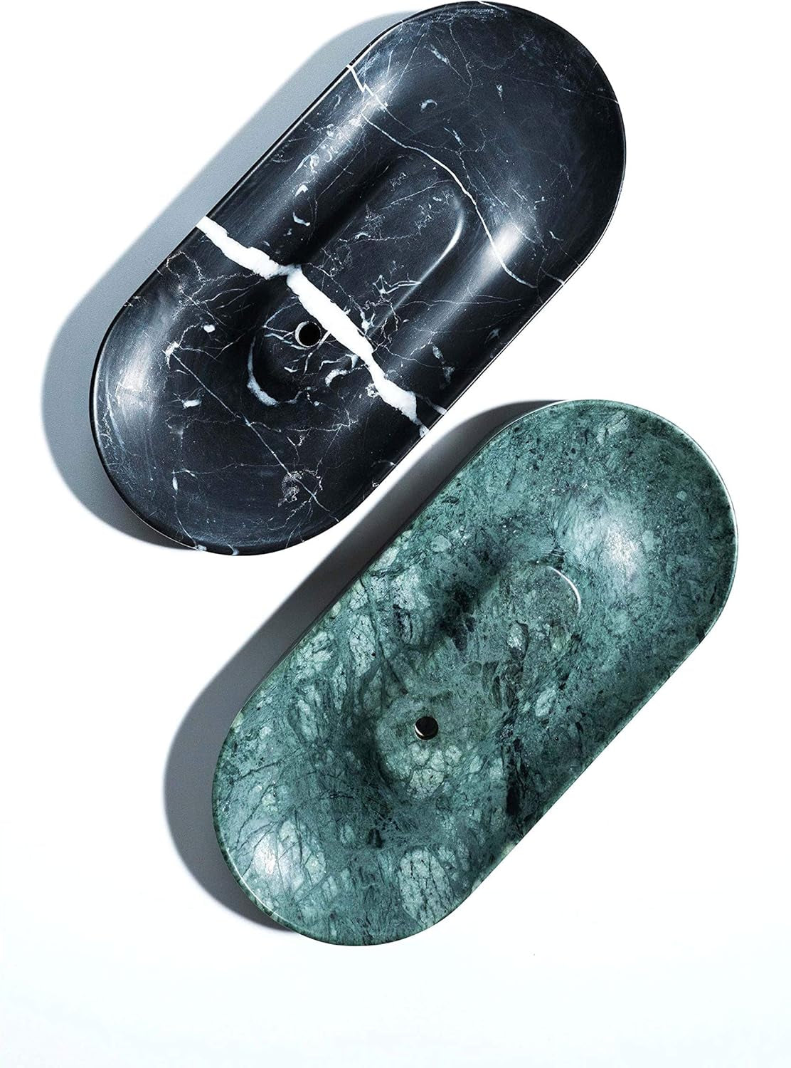 Black Marble Incense Holder | Incense Burner | Incense Tray with Ash Catcher | Marble Decor | Palo Santo Holder, 17Cm X 8Cm X 2Cm