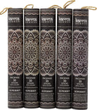 Premium Super Hit Incense Sticks, 5 Set Gift Pack with a Free Holder in Each Box. Includes 150 Sticks and Five Incense Burners | Perfect for Home Decor and Gifts.