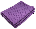 Flower Pattern Textured Underside Workout Mat