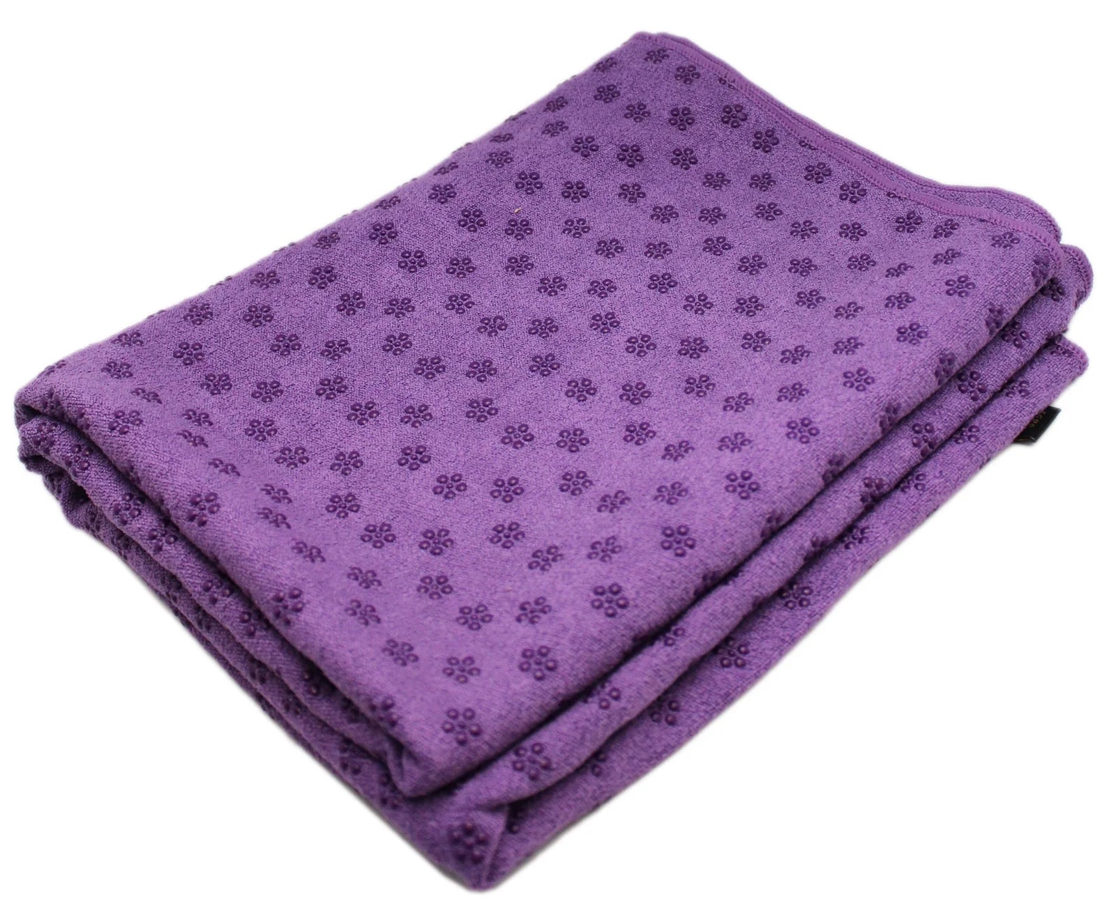 Flower Pattern Textured Underside Workout Mat