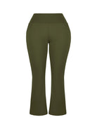 Avamo Women'S Bootcut Yoga Pants with Pockets Moisture-Wicking High Waist Bootleg Gym Fitness Trousers plus Size Pant Stretch Yoga Workout Pants for Women