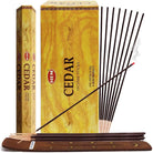 Cedar Incense Sticks & Holder Bundle