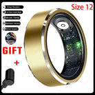 Smart Ring Gesture Control Function 5ATM Waterproof Heart Rate Blood Pressure Oxygen Sleep Monitoring Sports Fitness Smart Ring