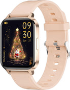 Smart Watch, 1.7" Smartwatch for Android and Ios Phones, Fitness Tracker with with Full Touch Color Screen Heart Rate and Sleep Monitor Pedometer, IP68 Waterproof Smart Watch for Women Men